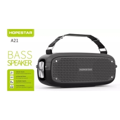 Loa bluetooth cao cấp HOPESTAR 20W, pin trâu, âm siêu trầm, chống nước IPX6 chính hãng bass siêu khủng