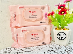 KHĂN ƯỚT GUMI 80 TỜ CHÍNH HÃNG (2)