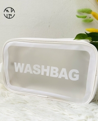 Túi đựng mỹ phẩm Washbag S2 26x15x8cm Trong Suốt (2)