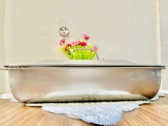 KHAY INOX 40cm CÓ NẮP ĐẬY (5)
