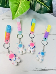 Móc Khoá Pop It Hình Thỏ (1)