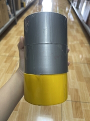 BĂNG KEO VẢI BẢN 6cm ( VÀNG XÁM) ( CÂY 5 CUỘN) (1)