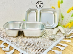 KHAY ĂN DẶM INOX CHO BÉ KÈM THÌA (3)