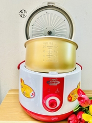 NỒI CƠM ĐIỆN LADOMAX CHÍNH HÃNG NẮP GÀI MÃ 7318 (40)