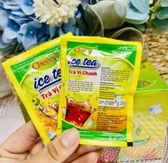 TRÀ HOÀ TAN VỊ ĐÀO , CHANH, HỘP 18Gói (2)