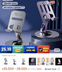 GIÁ ĐỠ BASEMO XOAY 360 ĐỘ HỢP KIM (2)