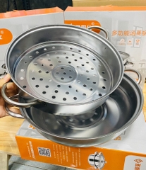 Nồi Hấp 2 Tầng inox Size 28cm Full Box (4)