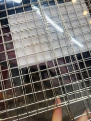 VỈ NƯỚNG THỊT INOX LOẠI ĐÔI XỊN HÀNG CTY SIZE 26x23cm (4) '