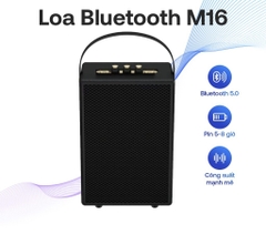 LOA BLUETOOTH LỚN M16 KIỂU DÁNG MARSHALL (50)