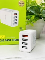 CÓC SẠC NHANH C102 CHÍNH HÃNG HOCO 28.5W 4 CỔNG SẠC (8)