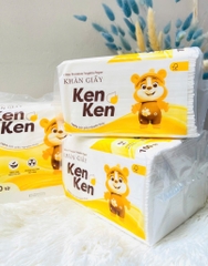 KHĂN GIẤY VUÔNG KENKEN 100 TỜ CHÍNH HÃNG XỊN (2)) (thùng 30g