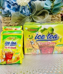TRÀ HOÀ TAN VỊ ĐÀO , CHANH, HỘP 18Gói (2)
