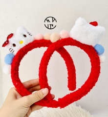 CÀI BỜM TÓC KITY ĐỎ CỤC BÔNG (3)