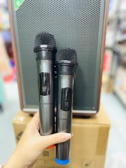 LOA KARAOKE LEONG 201 TẶNG KÈM 2 MICRO KHÔNG DÂY CỰC HAY NHỎ GỌN (70)
