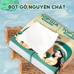 GIẤY RÚT TOPGIA 1280 TỜ CAO CẤP BỘT GỖ NGUYÊN CHẤT