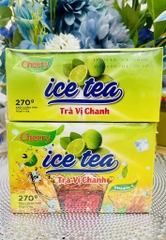TRÀ HOÀ TAN VỊ ĐÀO , CHANH, HỘP 18Gói (2)