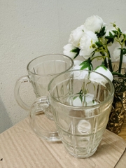 Ly Thuỷ Tinh Uống Bia Truyền Thống Mẫu Vừa Uống (1)