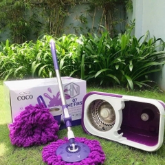 Bộ Lau Nhà Coco 07 Xoay 360 Độ Kèm Thùng Full Box (14)
