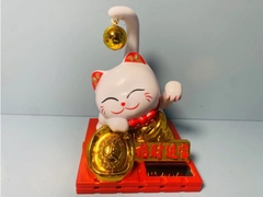 Mèo Thần Tài Vẫy Tay Đuôi Chuông Dùng Năng Lượng MT (7)