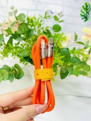 Cáp Sạc Nhanh 120W Cho Iphone chuôi Vào Type C Chống Dứt Siêu Bền (2)