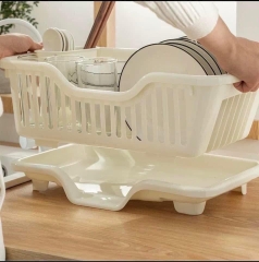 Rổ Đựng Chén Bát Có Thoát Nước 45x23x18cm (3)