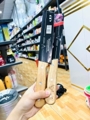 Dao Xắt Thịt Nhà Bếp Cán Gỗ Siêu Bén (3)