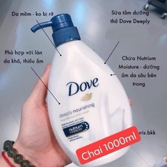 SỮA TẮM DOVE CHAI LỚN 1LÍT HÀNG XỊN (10) '