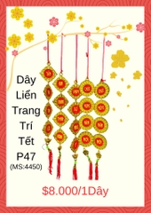 SET 5 DÂY LIỂN P47 TREO TRANG TRÍ DECOR TẾT 2025 (2)