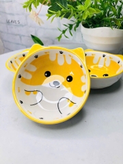 CHÉN BÁT SỨ ĐỰNG NƯỚC CHẤM GIA VỊ HÌNH CÚN (2)