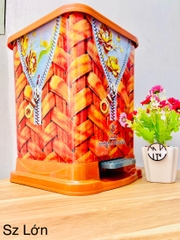 THÙNG RÁC TY LIEN NẮP BẬT SIZE LỚN (7)