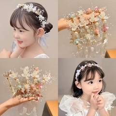 CÀI TÓC VÒNG HOA ĐỘI ĐẦU KẾT CƯỜM CHUỖI (3)