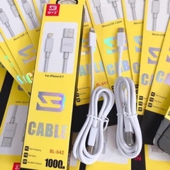 CÁP SẠC NHANH BYZ 642 USB RA IPHONE CHO IPHONE DÀI 1M CHÍNH HÃNG (2)