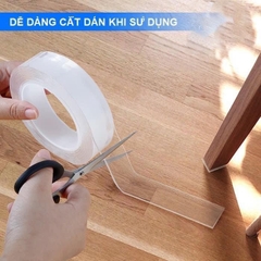 Băng Keo Trong 2 Mặt Cuộn Dài 2 Mét (2)