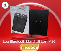 LOA BLUETOOTH LỚN M16 KIỂU DÁNG MARSHALL (50)