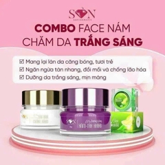 COMBO KEM FACE SON (trắng+xanh) (trắng+tím) (15)