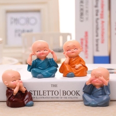 Bộ Tượng 4 Chú Tiểu Tứ Không (2)
