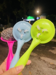 CỌ CHÀ XOONG NỒI INOX CÓ TAY CẦM HÀNG CTY