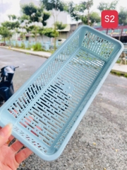 RỔ NHỰA DÀI HÀNG CTY 11x28cm (1)