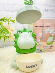 Đèn học để bàn 2 bóng LUCKY hình sư tử đáng yêu (5)
