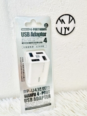 CÓC SẠC NHANH 4 CỔNG USB REMAX U43 CHÍNH HÃNG SẠC NHANH 3.4A (15)