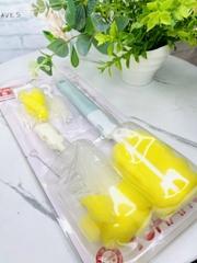 SET CỌ RỬA BÌNH LY 6 MÓN XỊN ĐÓNG VỈ (3) '