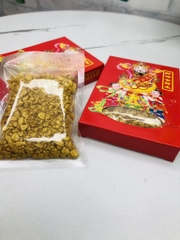HỘP Hạt VÀNG THẦN TÀI ĐỂ LƯ HƯƠNG HŨ GẠO MUỐI CHIÊU TÀI LỘC (6)