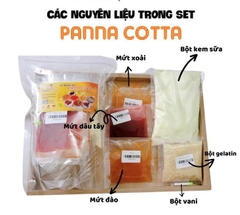 Set Làm Panna Cotta 3 Vị (Làm Được 15-20 Hủ) LOẠI 1