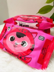 KHĂN ƯỚT MOM LOVE 120 TỜ ( MUA 10 TẶNG 1 KO CK)