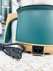 CA NẤU MÌ LẨU ĐIỆN SHANBAN MINI 18cm CÓ LỒNG HẤP
