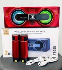 LOA KARAOKE BLUETOOTH YS-205 TẶNG KÈM 2 MICRO KHÔNG DÂY CHÍNH HÃNG CỰC HAY (60)