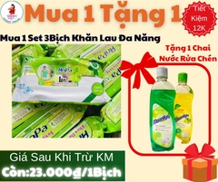 KM Bịch Khăn Lau Bếp Anpa Lớn 50 Cái Xịn (2) (thùng 24b)