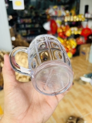 Ly Uống Bia Mắt Na Meka Hàng Cty Có Quai loại 1 ( MUA 10 TẶNG 1) (1)