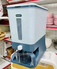 Thùng đựng gạo thông minh kèm cốc loại 10kg Hokori (14)
