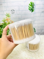 Hộp 500 Bông Tăm Lấy Ráy Tai Loại Hộp Trắng (1)